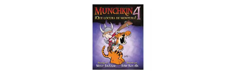 Munchkin 4 ¡Que locura de montura!